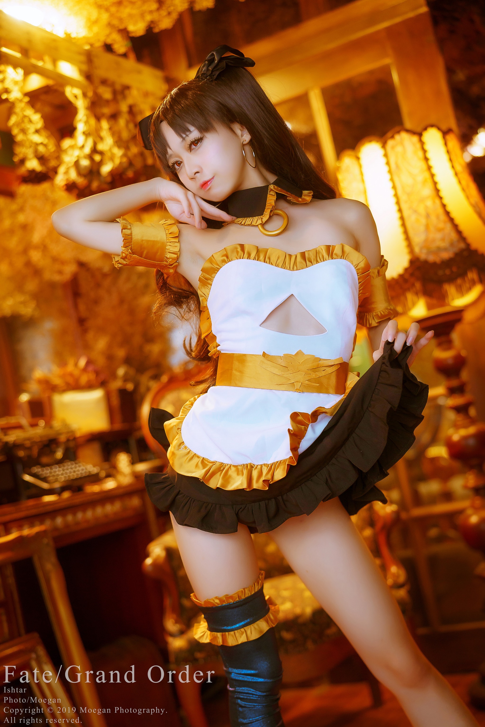图片[1]-沖田凜花Rinka – NO.056 弓凛女仆装イシュタル Maid ver[14P]-XikXak